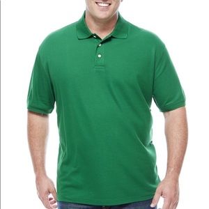 Foundry 2XLT Green Polo. New with tags.